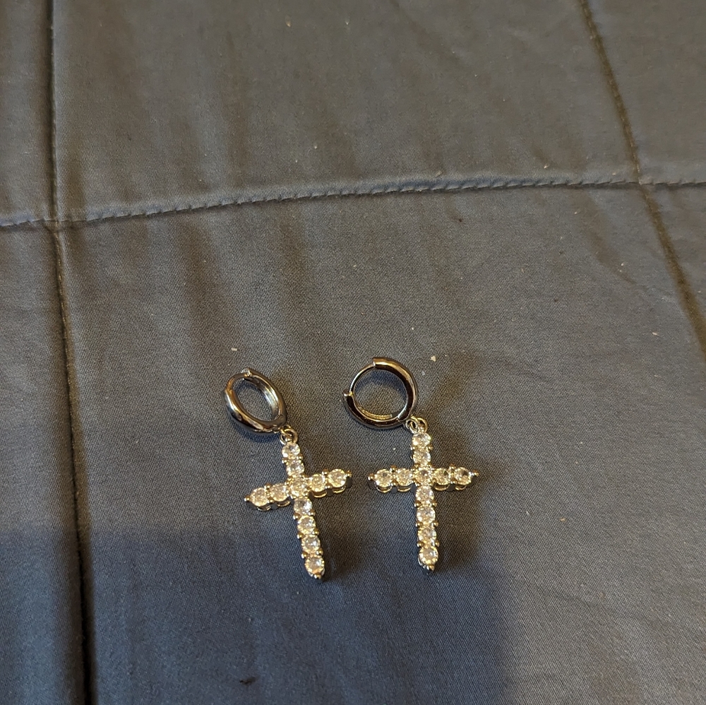 They are cute Cross earring